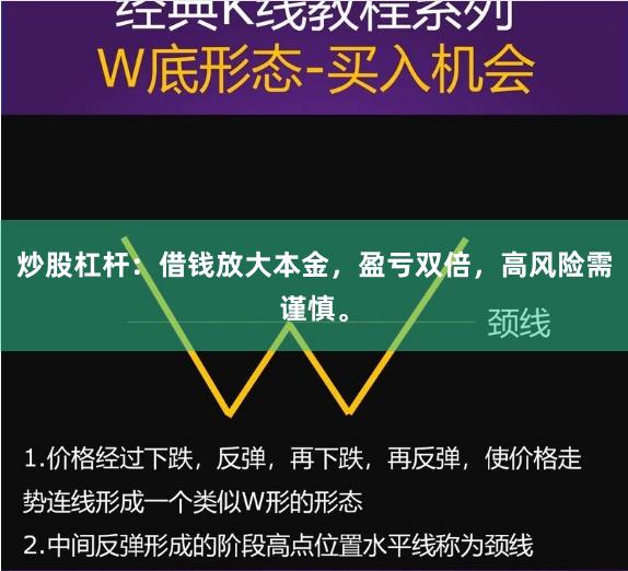 炒股杠杆：借钱放大本金，盈亏双倍，高风险需谨慎。